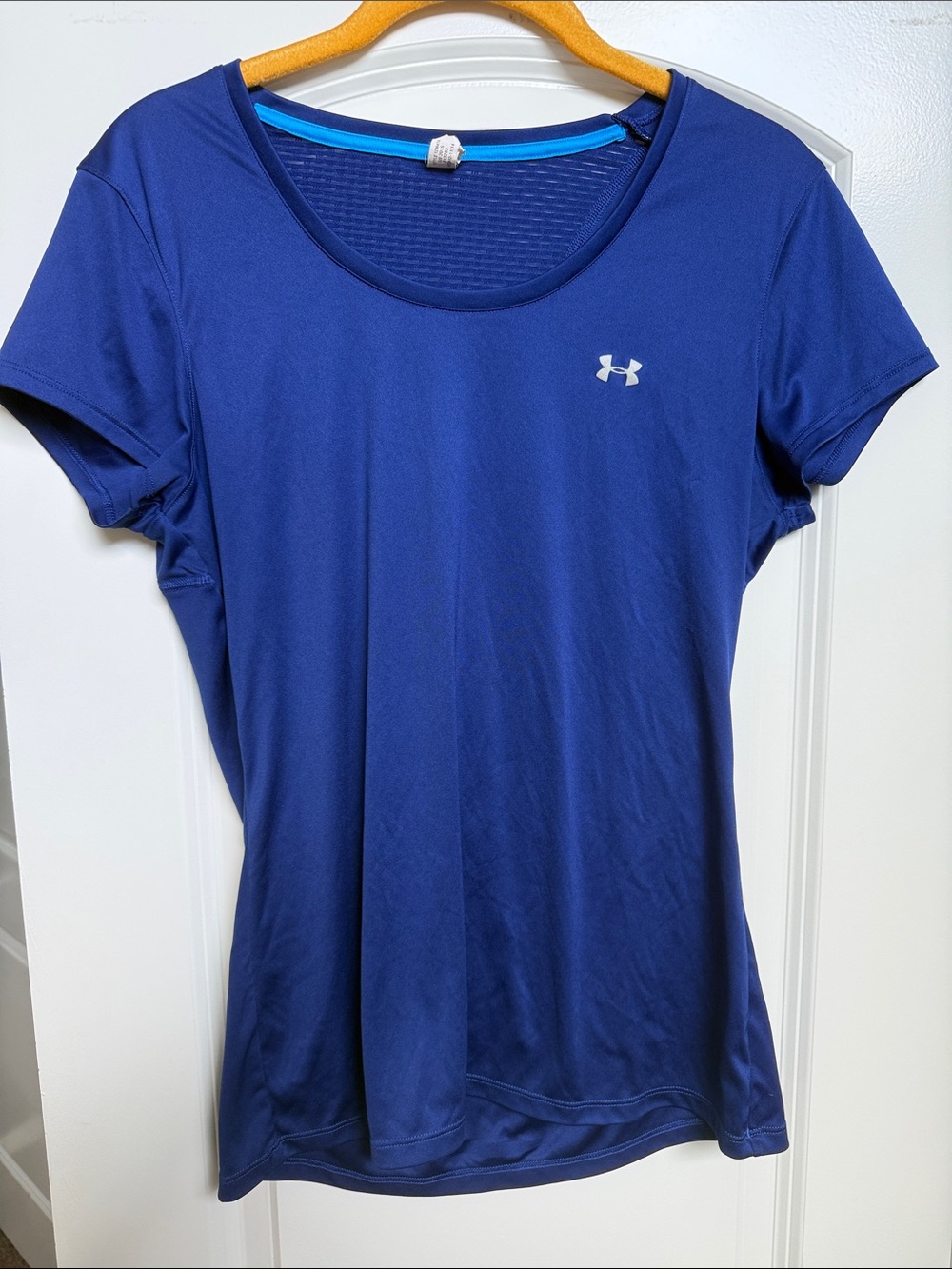 Under Armour Women's Royal Blue Short Sleeve Athletic Tee